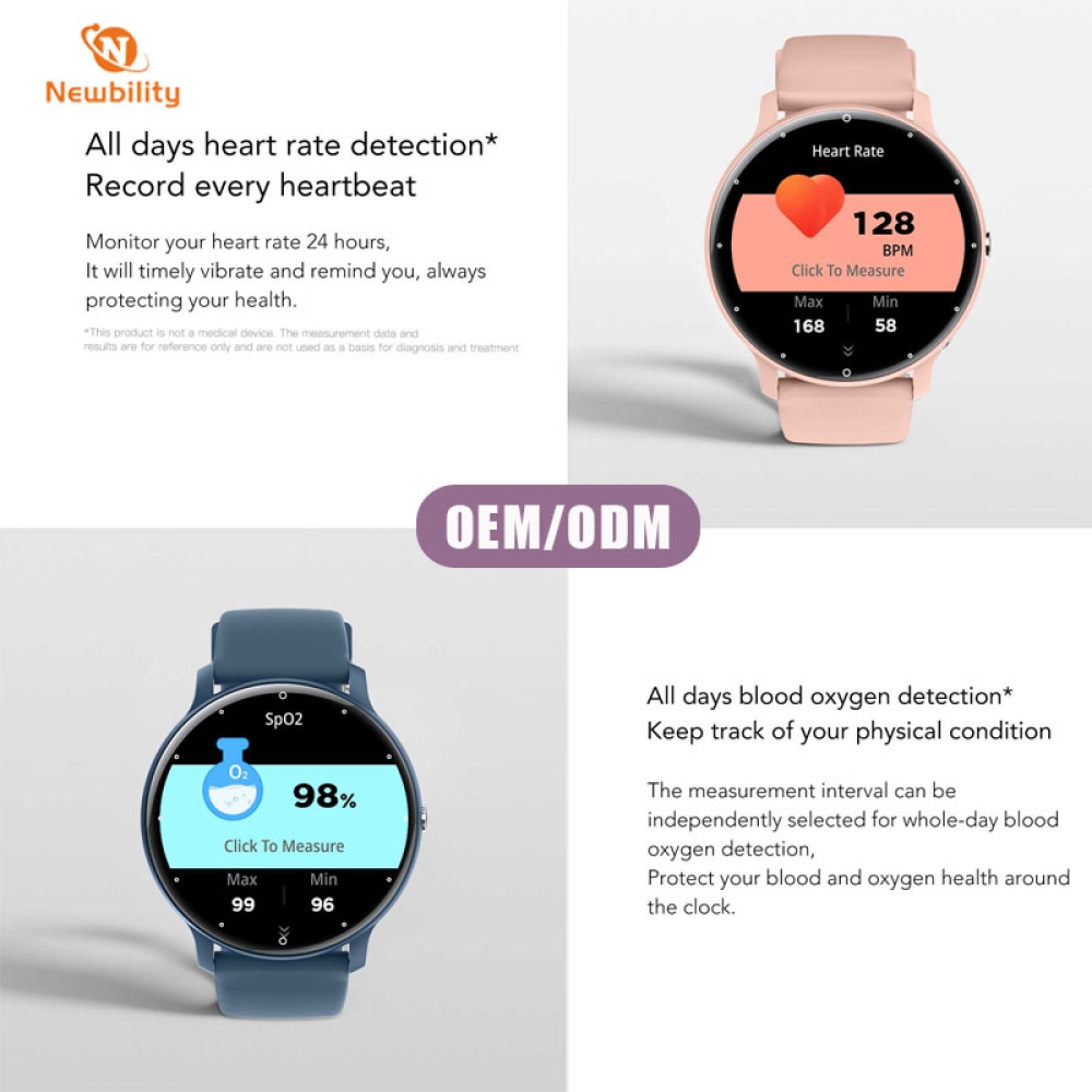 Newbility Round BT Smart Watch NB-15